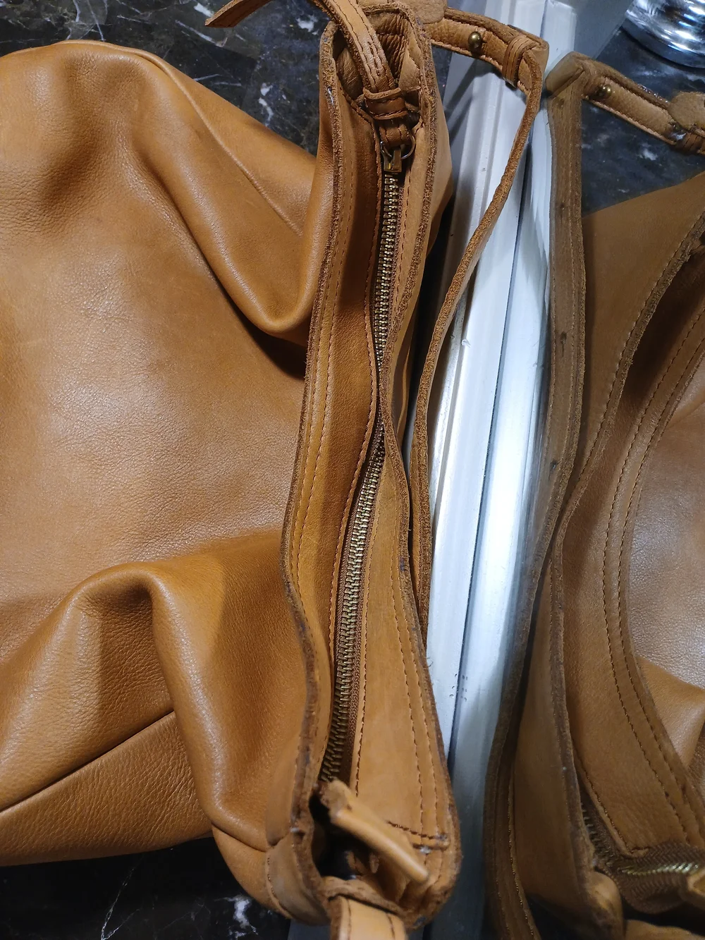 Margot New York Genuine Leather (Buttery Soft)  Shoulder Bag